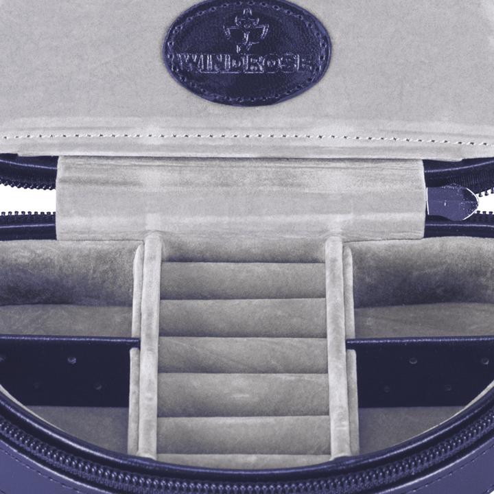 Produktbild Windrose RV-Schmucketui Merino Moda dunkelblau