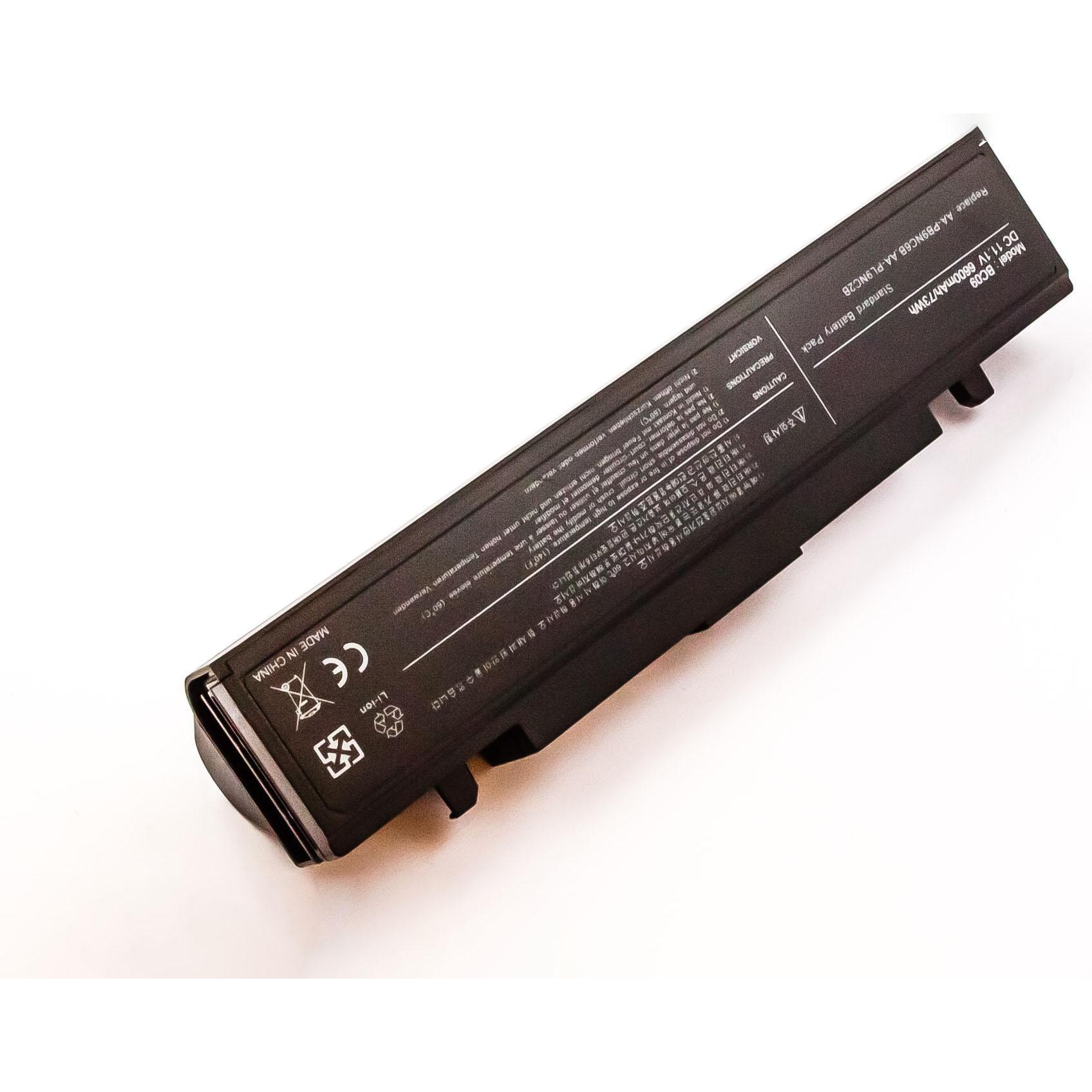 AGI Akku kompatibel mit Samsung NP550P7C-S0BDE - Akku - 6.600 mAh (6600 mAh), Notebook Akku, Schwarz