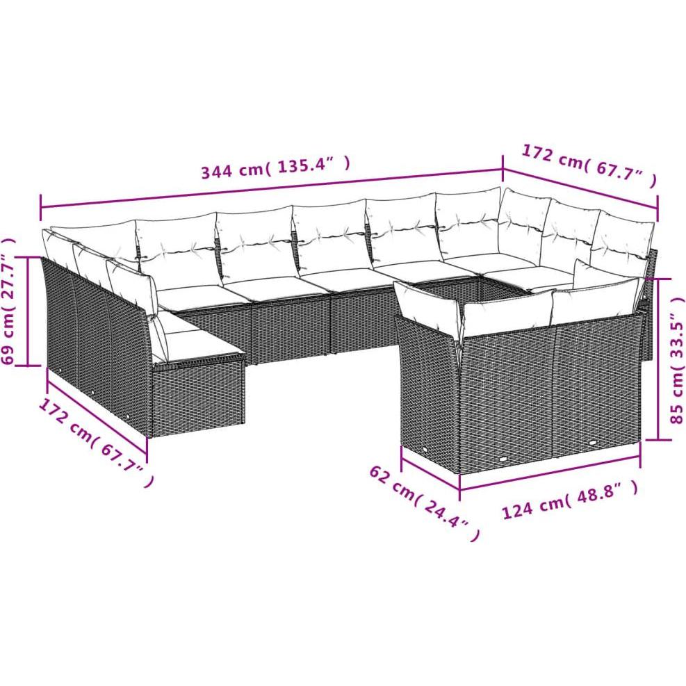 Thumbnail - VidaXL, Gartenlounge, Ovdokea