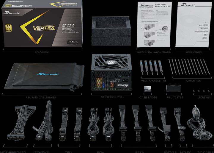 Actual product image Seasonic VERTEX-GX-750 (750 W)