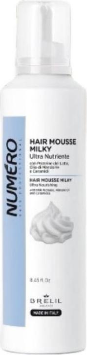 Immagine prodotto Numero Mousse per capelli Lattea 250ml (Agente schiumogeno, 250 ml)