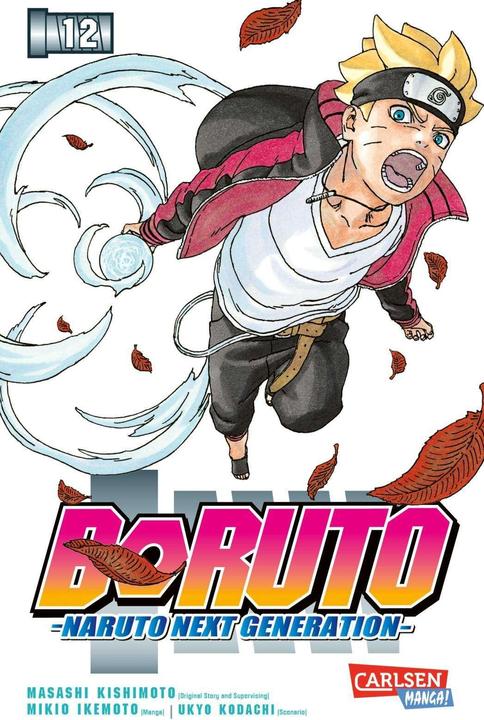 Actual product image Boruto - Naruto the next Generation 12 (German, Masashi Kishimoto, Mikio Ikemoto, Ukyo Kodachi, 2021)