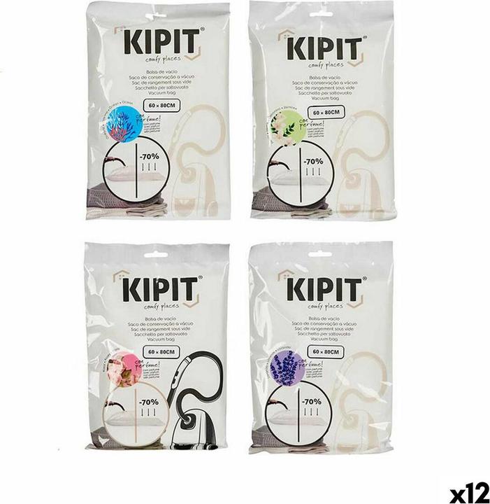Immagine prodotto Kipit Vakuumbeutel 54209 Durchsichtig Kunststoff 60 x 80 cm (12 Stück) (12 x)