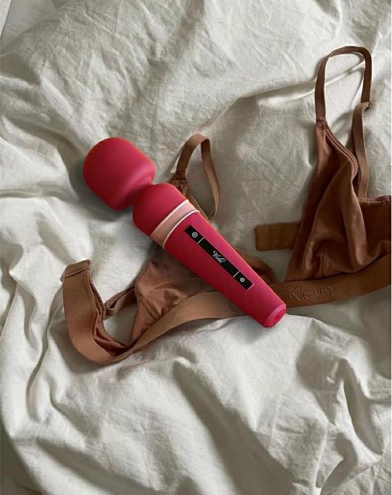 Actual product image Viotec Titanium wand vibrator