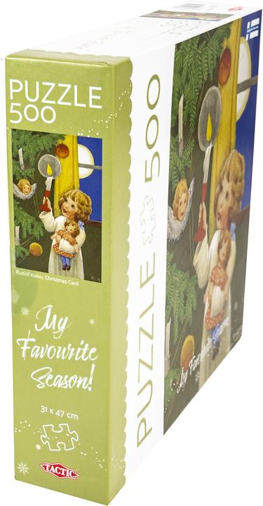 Immagine prodotto Tactic 500 Weihnachtskarten-Puzzle (500 pezzi)
