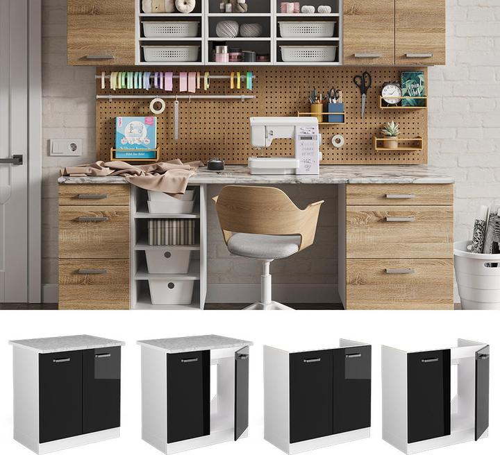 Produktbild Vicco R-Line mit Türen, ohne Arbeitsplatte