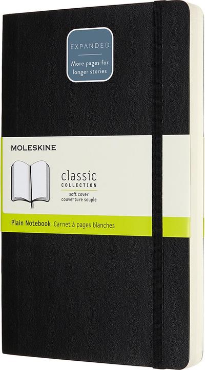 Actual product image Moleskine Notebook classic (A5, Plain, Soft cover)