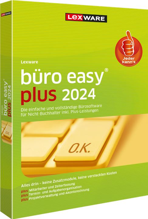 Actual product image Lexware ESD büro easy plus 2024 annual version (1 User, 12 months)