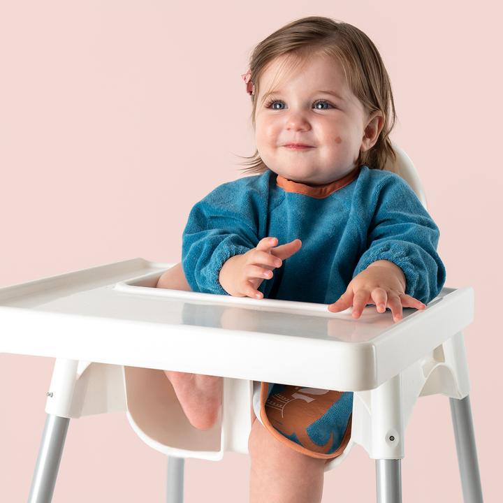 Produktbild Schlummersack Lätzchen mit Ärmeln wasserfest (6 Monate)