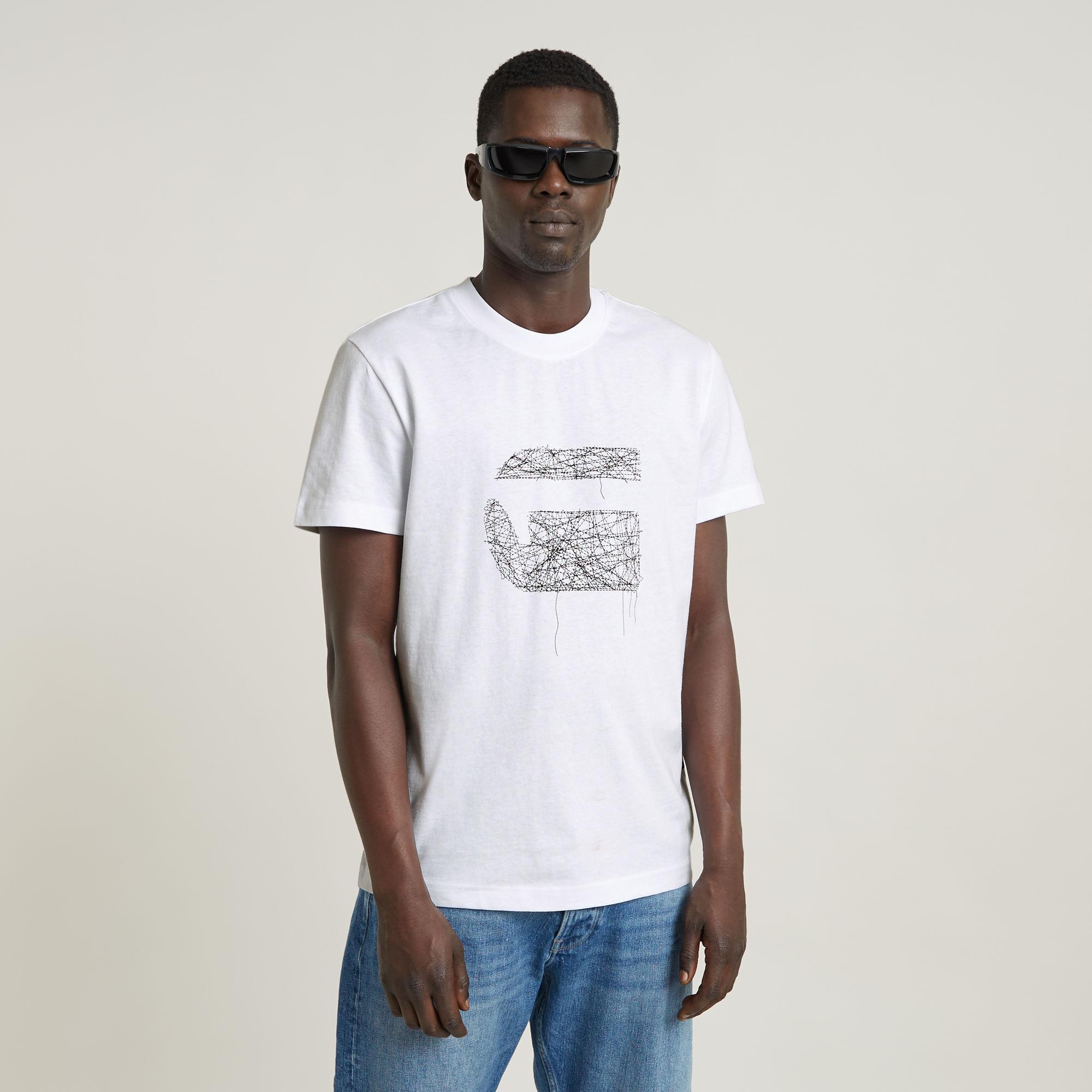 Thumbnail - G-Star, Herren, Shirt, t-shirt burger, Weiss, (XL)