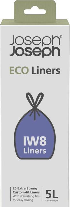 Actual product image Joseph Joseph IW8 5l bin liner recycled 20 pack (20x, 5 l)