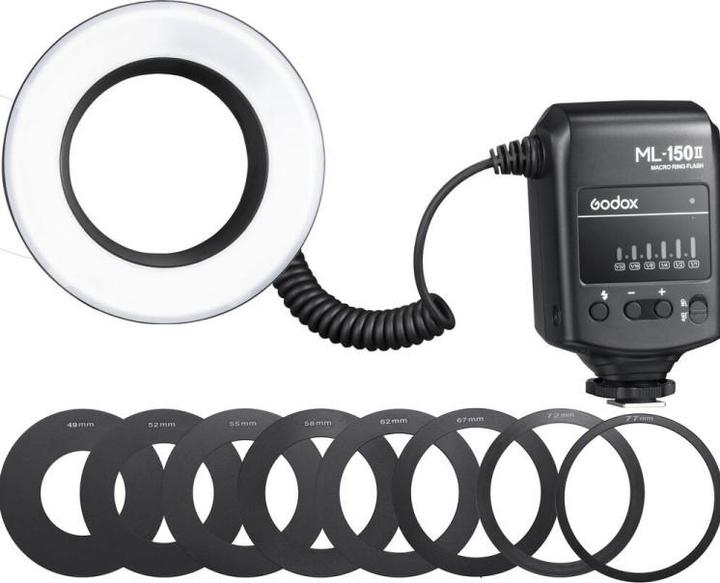 Actual product image Godox ML-150II (Macro flash, Sony, Pentax, Canon, Leica, Nikon, Olympus, Fuji)