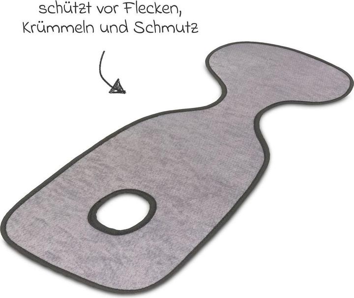 Produktbild Fillikid Antitranspirations Universalauflage grau für Babyschalen und Kindersitze