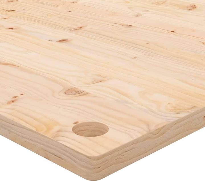 Actual product image VidaXL Schreibtischplatte 100x60x2,5 cm Massivholz Kiefer (100 x 60 x 2.5 cm)