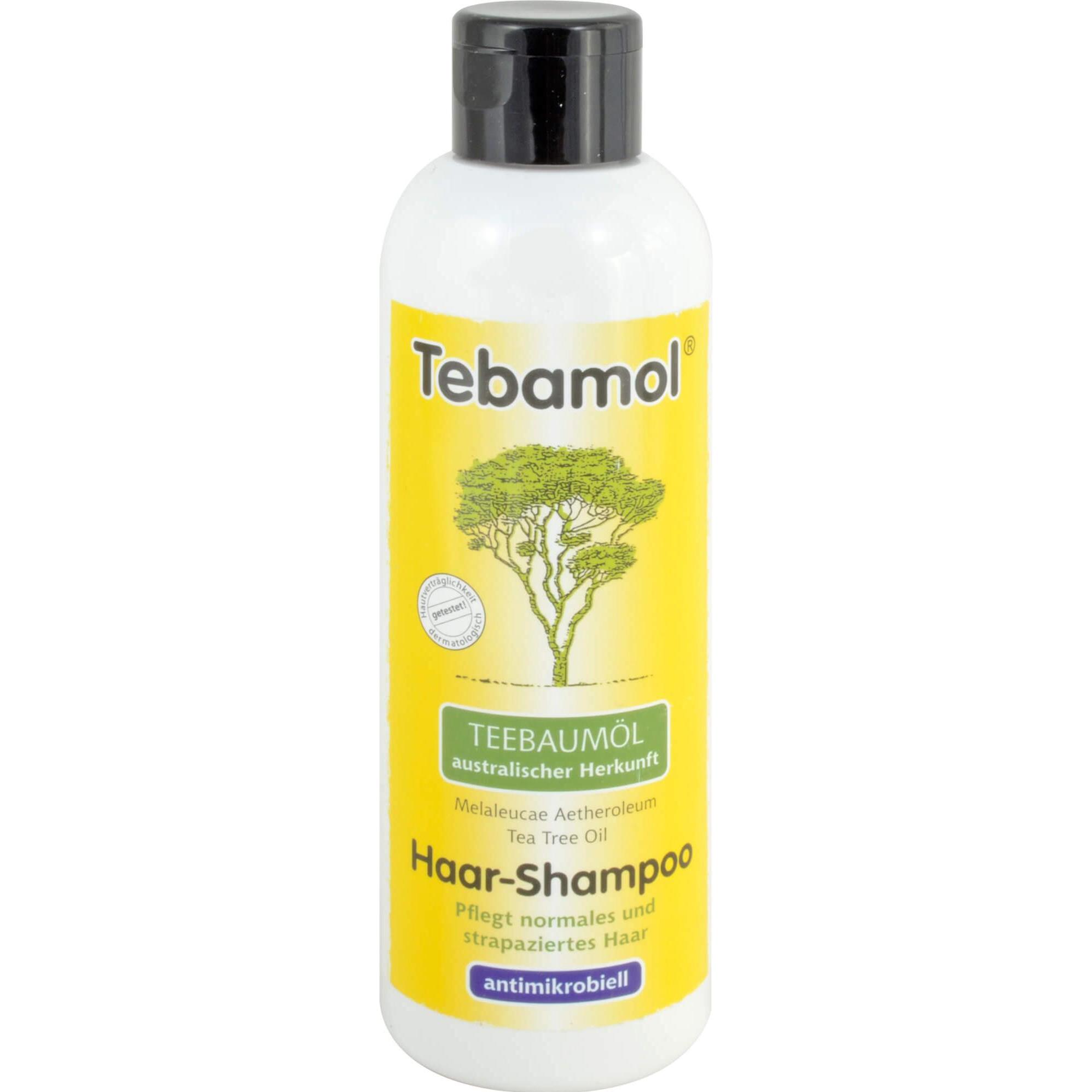 Tebamol, Shampoo, Teebaumöl Haar-Shampoo, 200 ml Shampoo (200 ml, Flüssiges Shampoo)