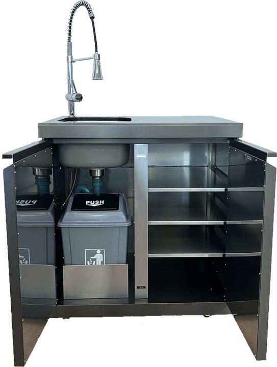Image du produit BBQ Master Outdoorkitchen Element lavabo Black Edition