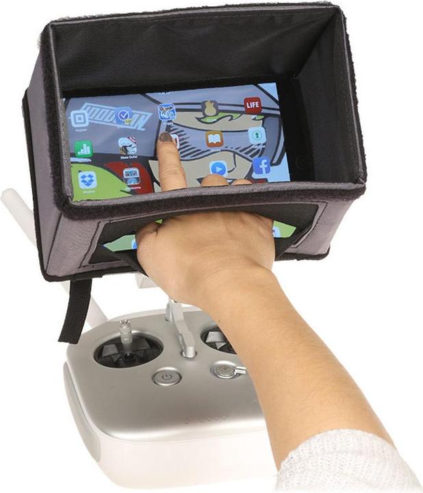 Immagine prodotto Hoodman Kit Drone Aviator HFD per iPad Mini + HAV1&HAV1E (Protezione dall'abbagliamento del drone)