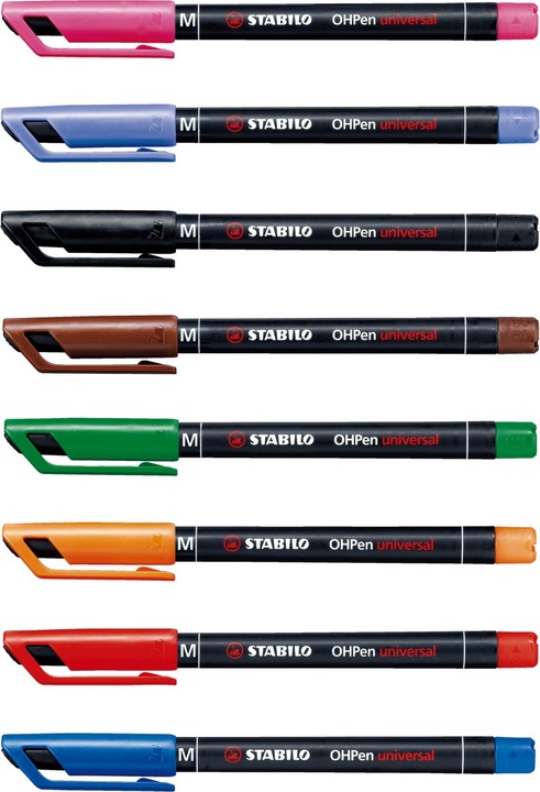 Immagine prodotto STABILO Penna universale OHPen permanente (Rosso, 1 mm, 1 x)