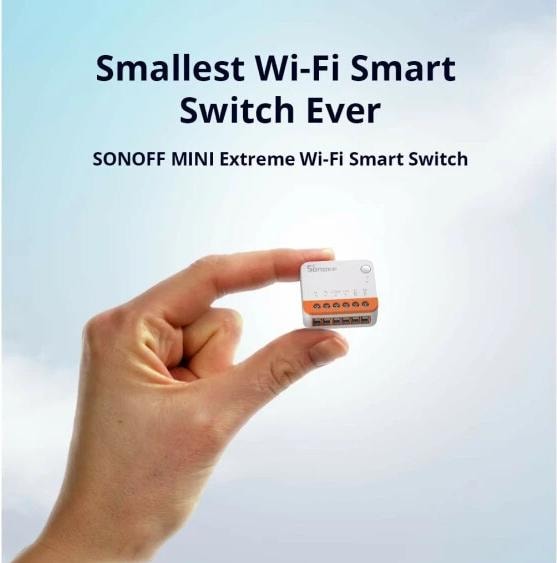 Produktbild Sonoff WLAN-Lichtaktor MINIR4 (Schaltaktor)