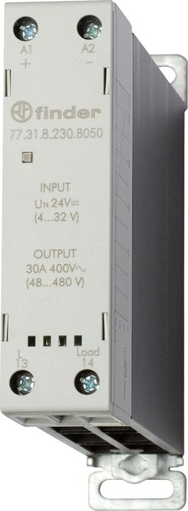 Image du produit Finder Relay, solid state 30A 1NO, 230vac