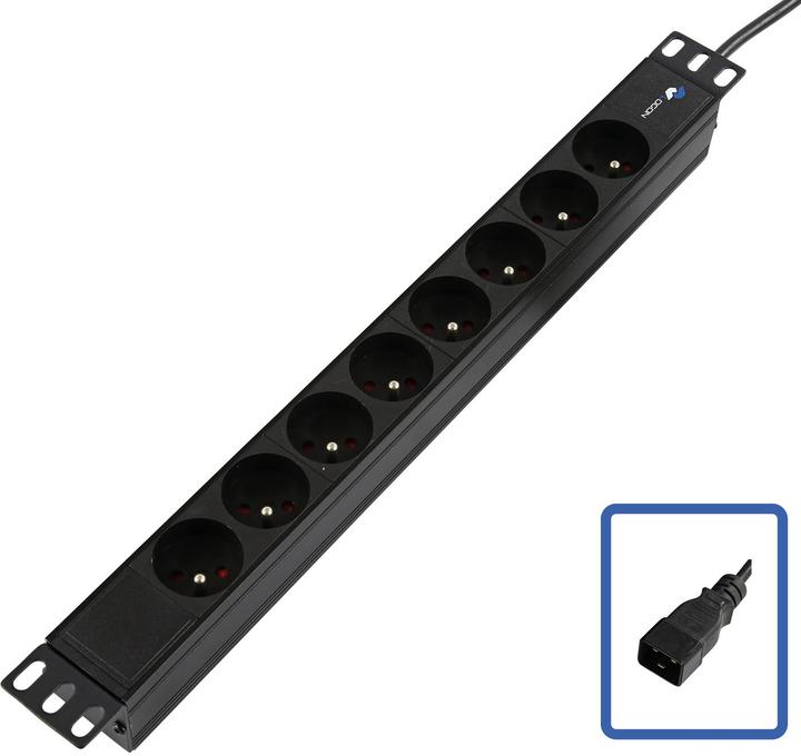 Lanview POWER STRIP 19" C20 - 8 WAY