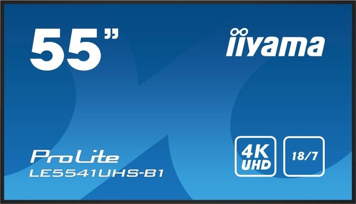 Actual product image iiyama ProLite LE5541UHS-B1 (3840 x 2160 Pixels, 55")