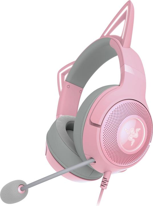 Produktbild Razer Kraken Kitty V2 - Quartz Ed. (Kabelgebunden)