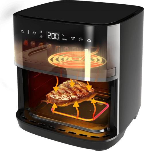 Actual product image Cecotec Cecofry&Grill Duoheat 8000