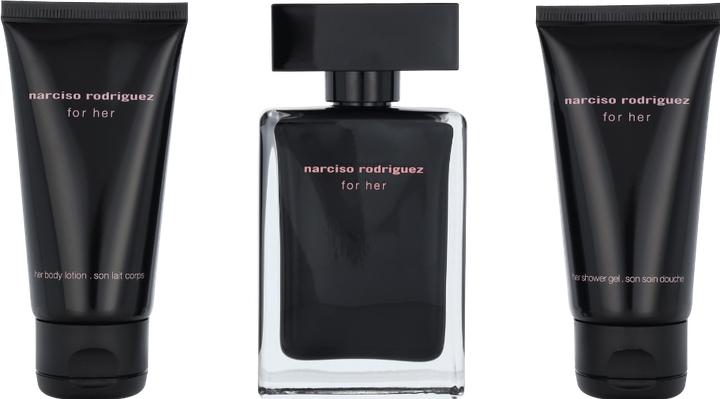 Produktbild Narciso Rodriguez For Her Christmas 2023 Eau de Toilette 50 / Body Lotion Shower Gel (Parfum set)