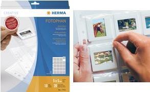 Image du produit Herma Pochettes pour diapositives (A4, 1 x)