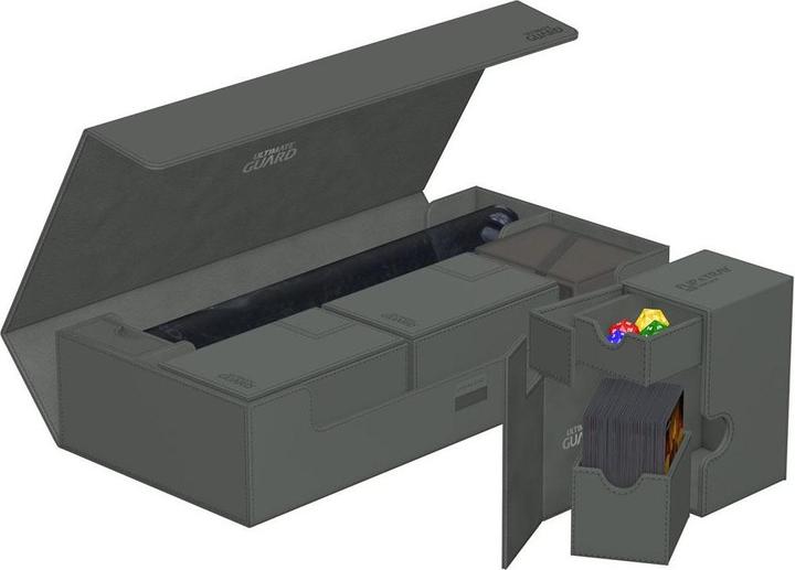 Actual product image Ultimate Guard Card Box XenoSkin Superhive 550+ Grey