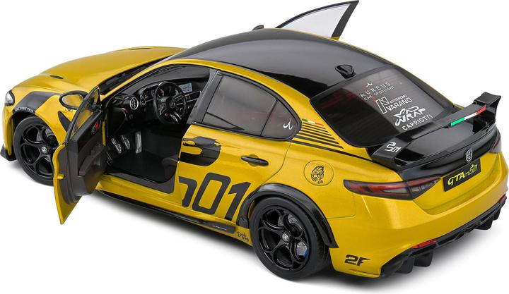 Productafbeelding Solido 1:18 Alfa Romeo Giulia GTA geel
