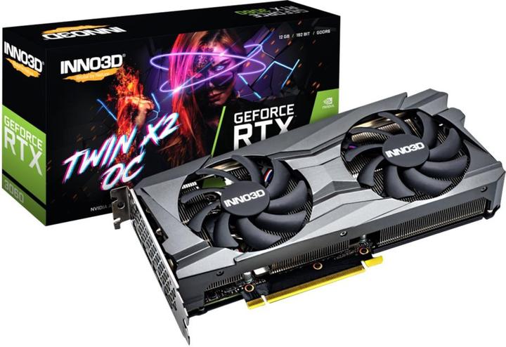 Produktbild Inno3D GeForce RTX 3060 Twin X2 OC LHR (12 GB)