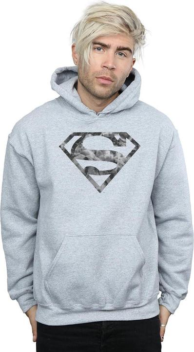 Immagine prodotto Superman Marble Logo Felpa con Cappuccio Uomo (XL)