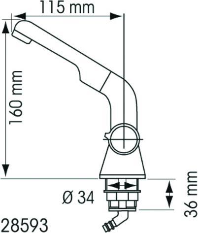 Immagine prodotto Plastimo Miscelatore girevole