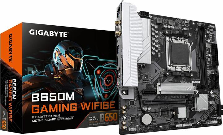 Productafbeelding Gigabyte B650M Gaming WIFI6E (AM5, AMD B650, mATX)