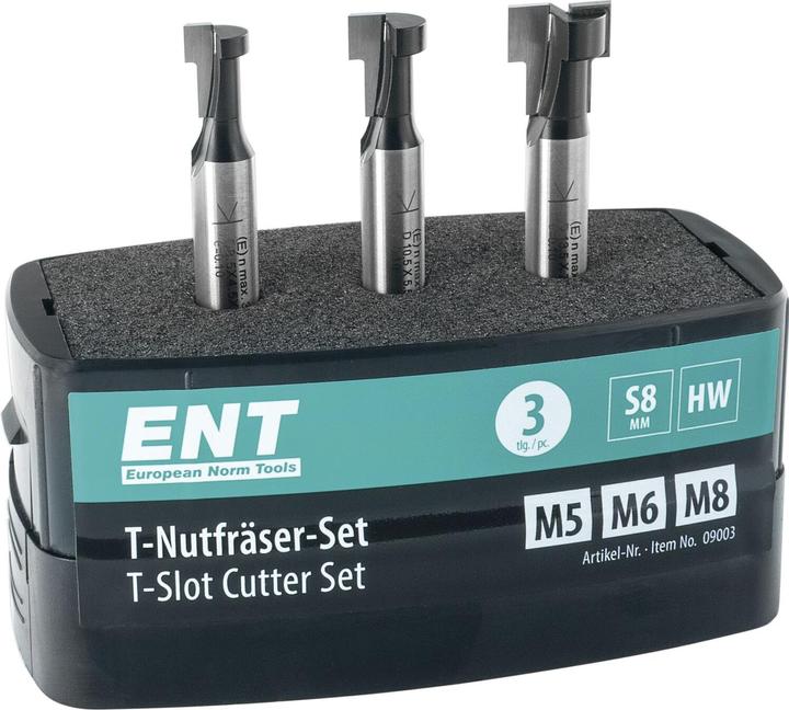 Hws T-Nutfräser-Set