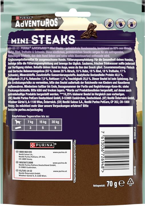 Actual product image Purina ONE Adventuros (Adult, 1 pcs., 70 g)