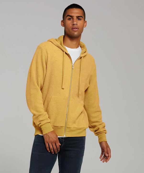 Actual product image Bella Canvas Hoodie With Full Length Zipper (L)