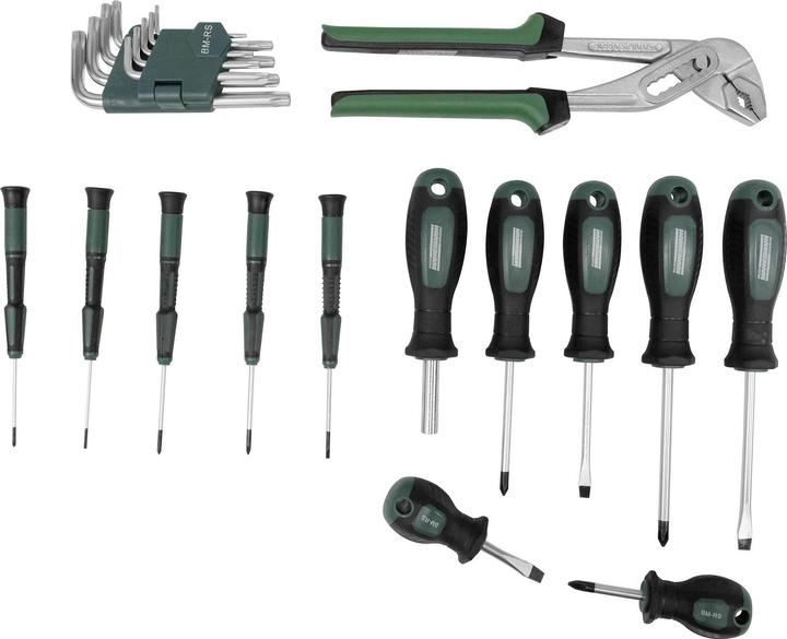 Image du produit Mannesmann Kit d'outils (57 pièces)