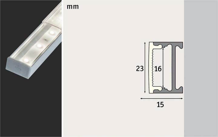 Image du produit Paulmann Profil, y compris le diffuseur