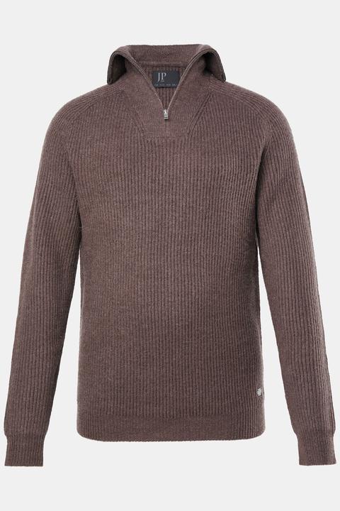 Produktbild JP1880 Stricktroyer, Zippkragen, bis 7 XL (3XL)