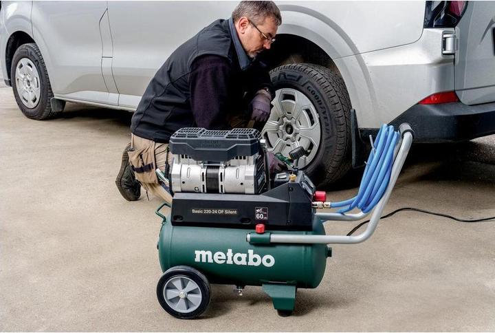 Actual product image Metabo Basic 220-24 OF Silent (8 bar, 24 l)
