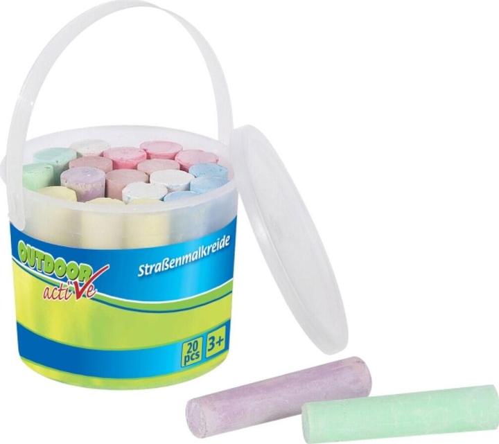 Produktbild Vedes Strassenmalkreide im Eimer (20x)