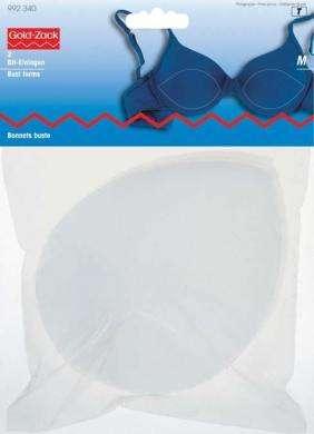 Actual product image Prym Bra inserts, white size M, card 2 pcs.