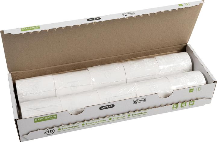 Image du produit Exacompta Bobine papier thermique pour caisses enregistreuses