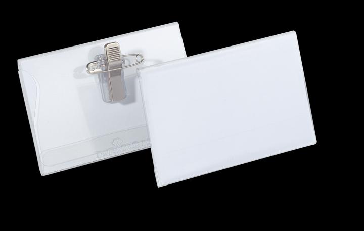 Immagine prodotto Durable Tesserini nominativi con clip combinata