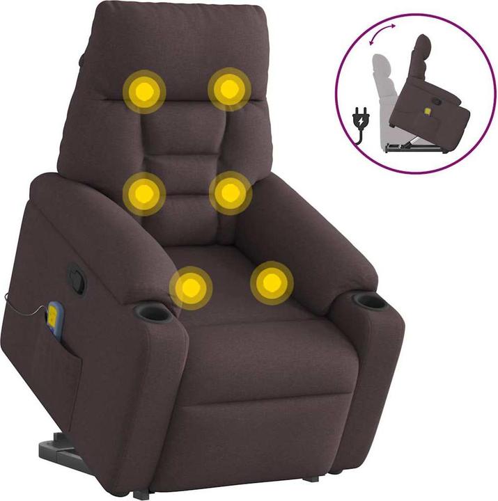 Image du produit vidaXL Massagesessel mit Aufstehhilfe