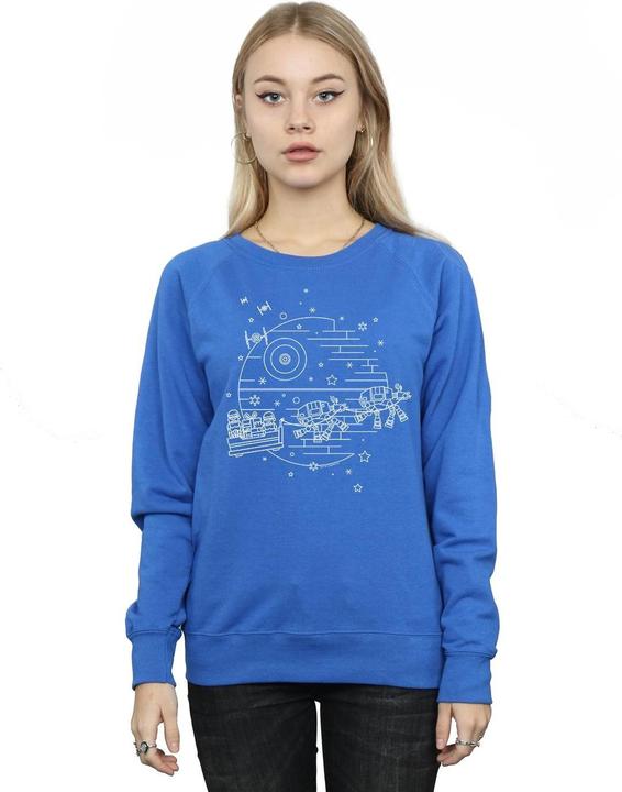 Immagine prodotto Star Wars Death Star Sleigh Felpa Donna (S)