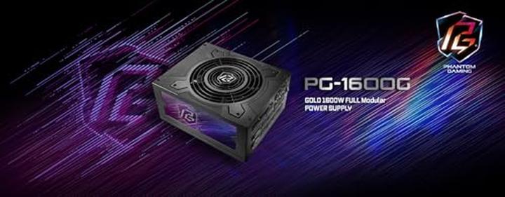 Image du produit AsRock Zasilacz PHANTOM GAMING 1600W 80 Plus Gold (1600 W)